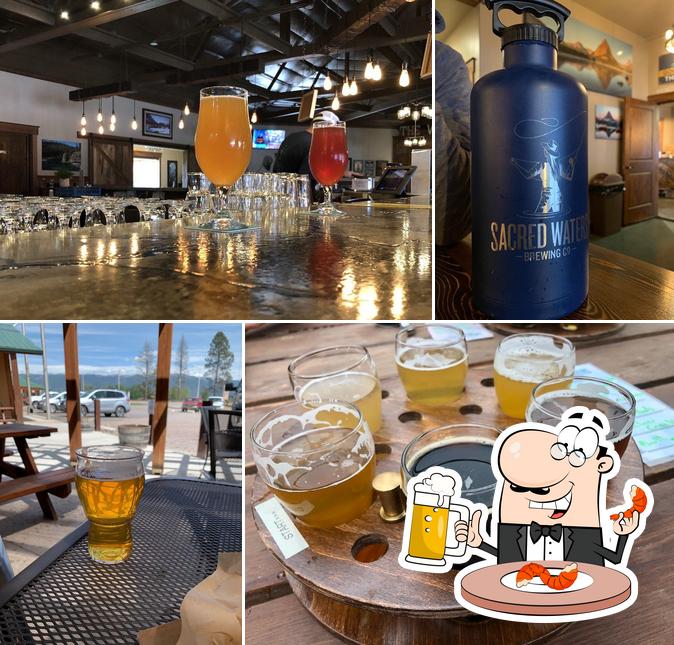Pub y bar Sacred Waters, Kalispell Carta del restaurante y opiniones