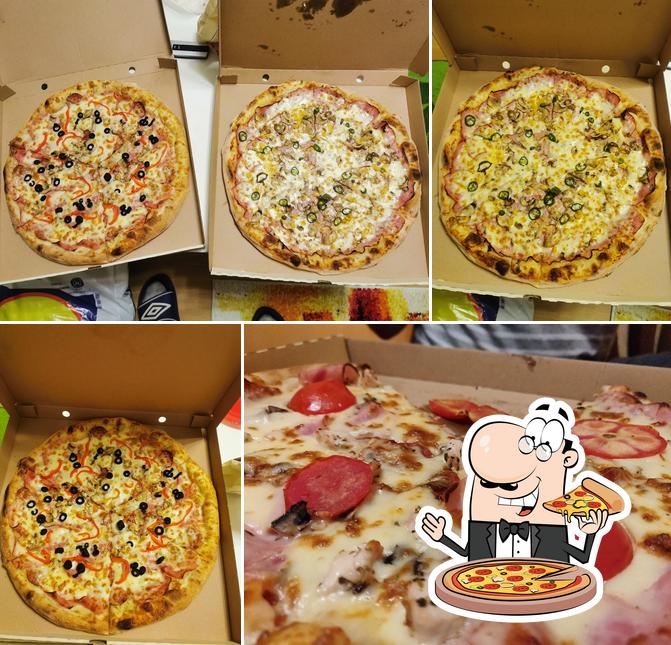 Commandez des pizzas à LUCA Micro 18