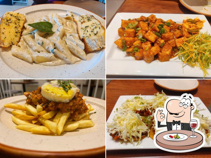 Food at Stone oven