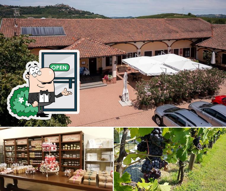Dai un’occhiata alla immagine che raffigura la esterno e cibo di Ristorante Le Vigne E I Falo'