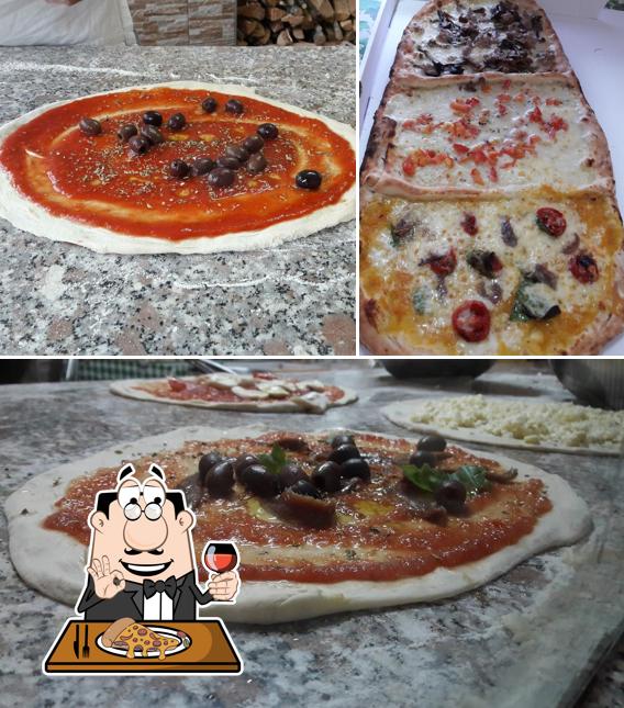 En Ristorante Vecchio Mulino, puedes degustar una pizza