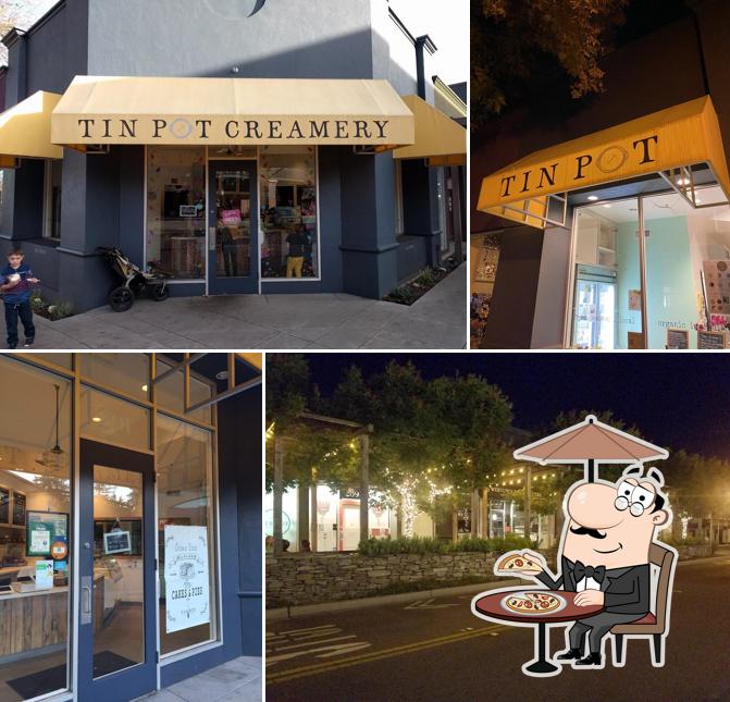 Tin Pot Creamery in Los Altos Restaurant menu and reviews