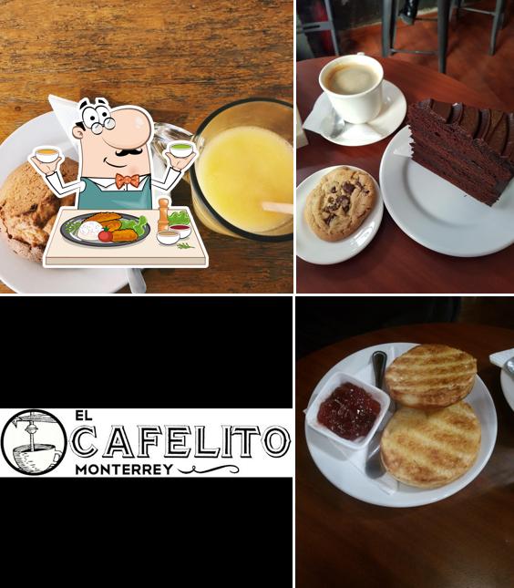 Food at El Cafelito Monterrey