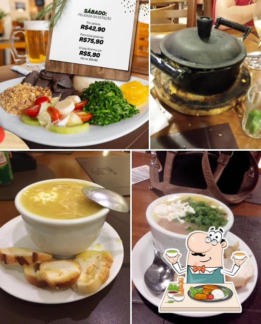Comida em Estação dos Caldos