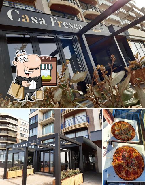 L’image de la extérieur et pizza concernant Casa Fresca Koksijde