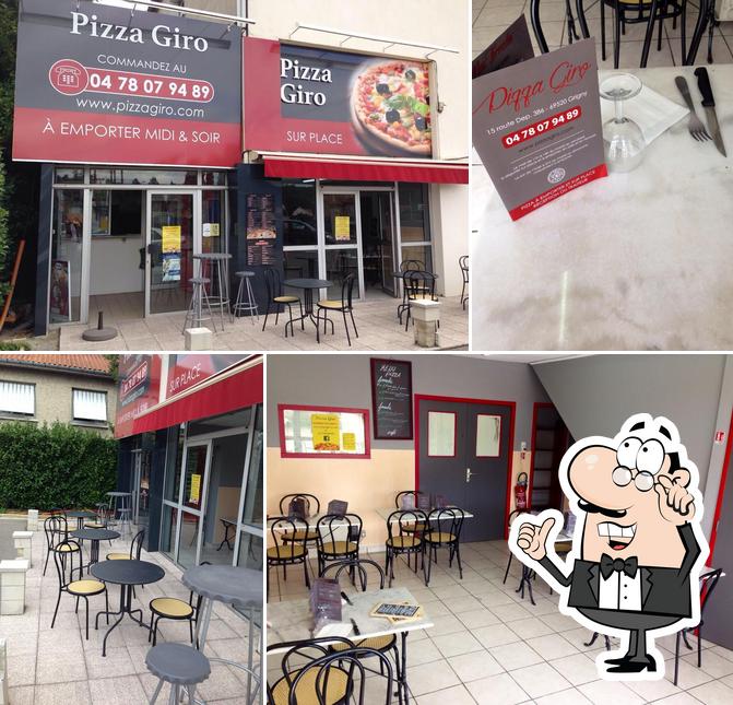 L'intérieur de Pizza Giro