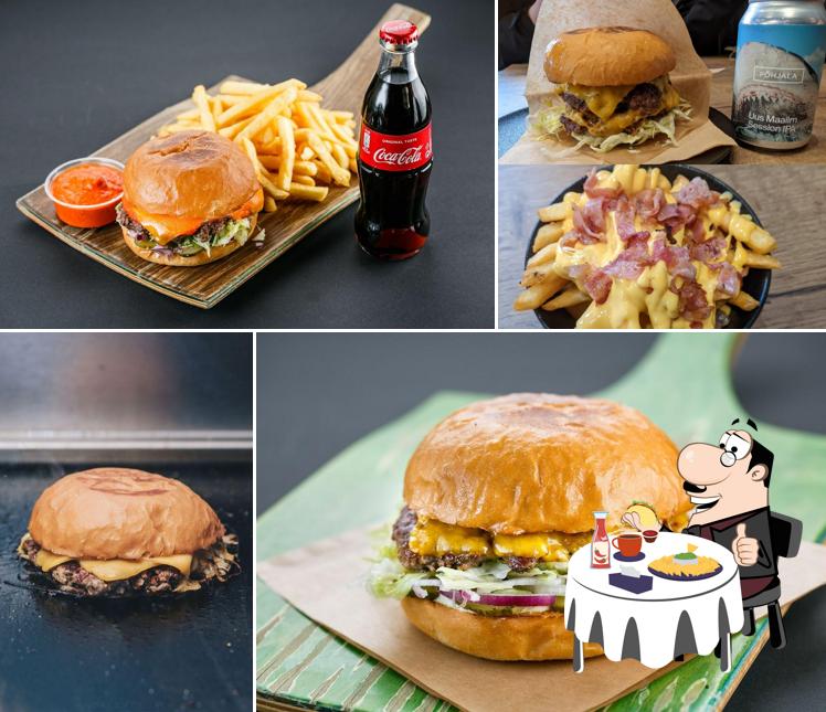 Try out a burger at 818 Street Food
