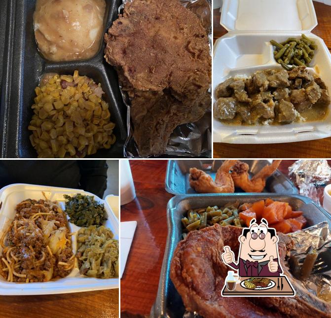 Juicy's Soul Food Cafe in Fort Worth Restaurant menu and reviews