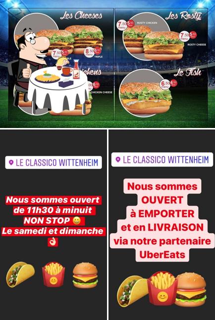 Prenez un hamburger à Le Classico