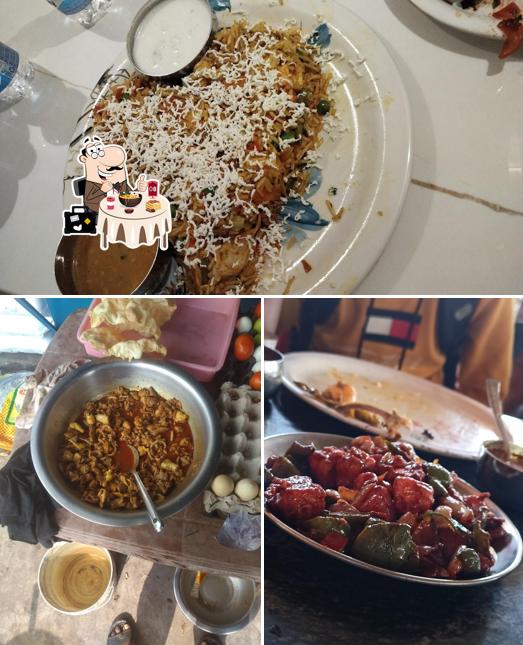 Meals at Raju Hotel