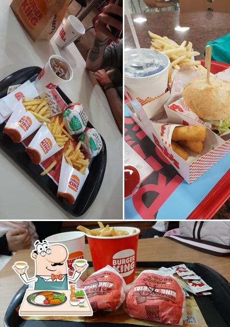 Comida em Burger King