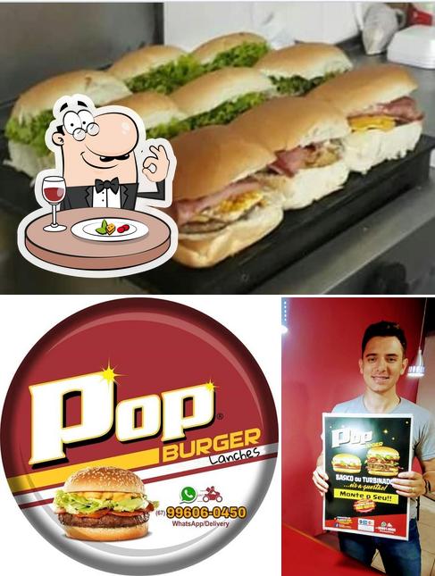 Comida em Pop Burger Hamburgueria e Delivery