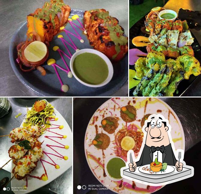Food at Pendulum Lounge and Bar Bank