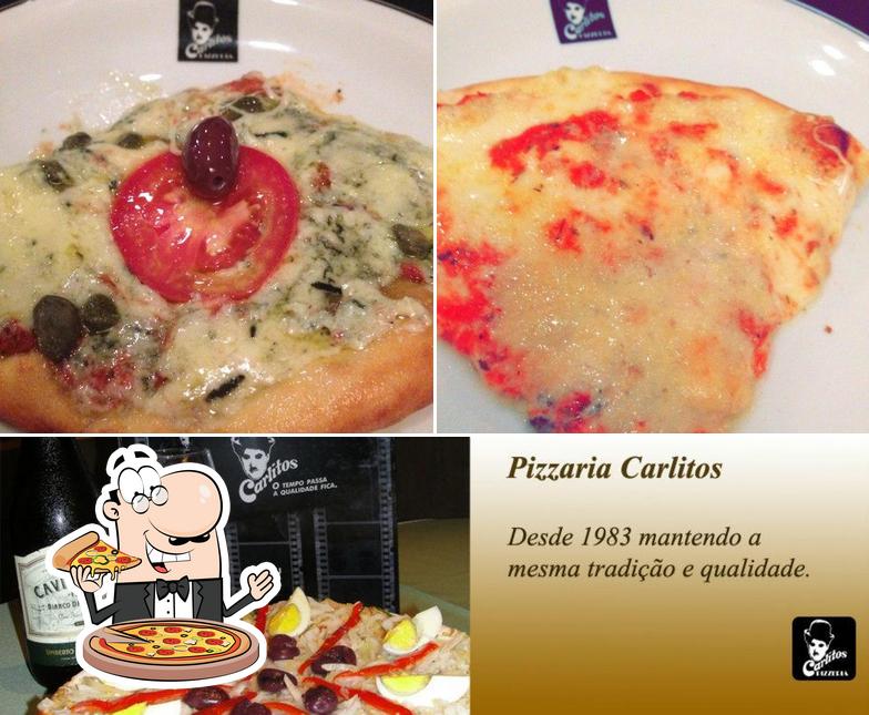 Peça pizza no Carlitos