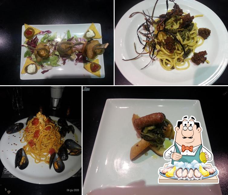 Ordina la cucina di mare a Exodus Pub