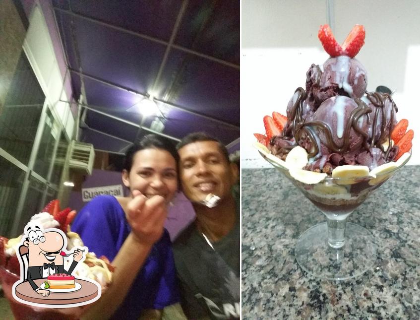 0Guaraçaí Açaiteria0 oferece uma variedade de sobremesas