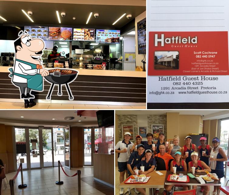 Burger King Hatfield restaurant, Pretoria, St Restaurant menu