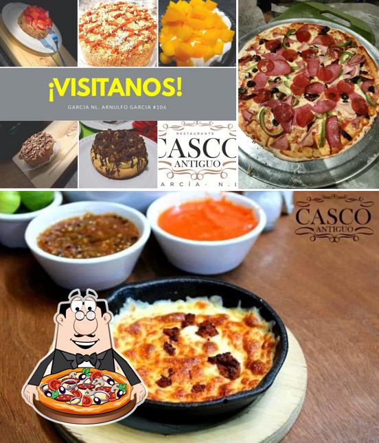 Закажите пиццу в "Casco Antiguo"