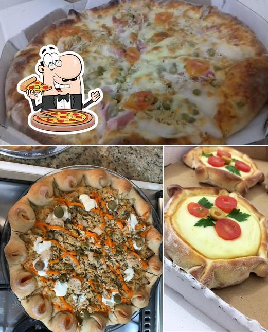 Experimente pizza no Nine Esfirras