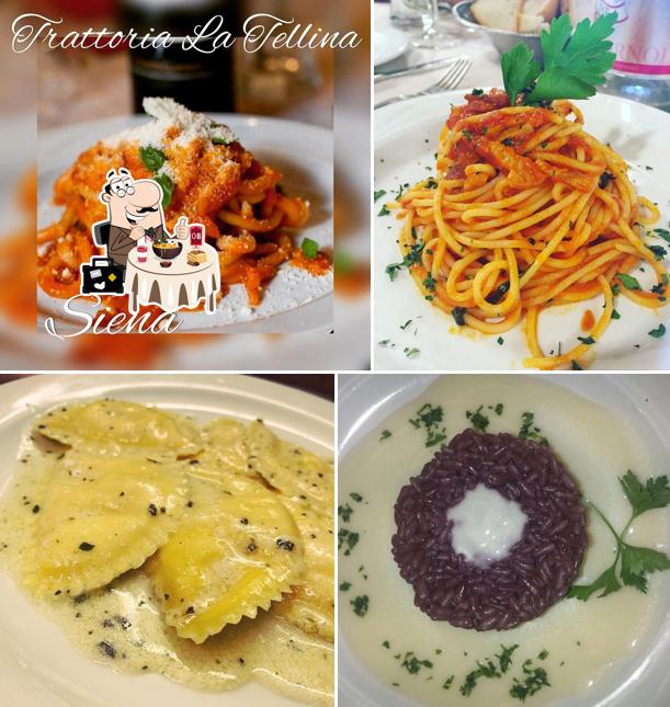 Platti al Trattoria La Tellina