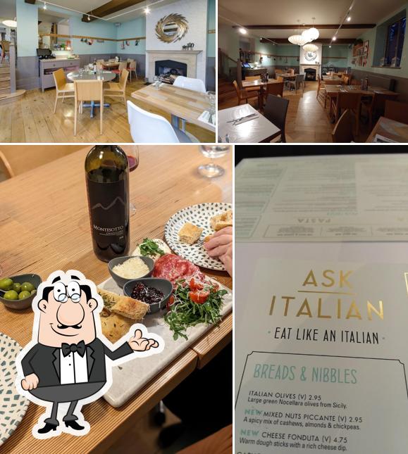 Take a seat at one of the tables at ASK Italian