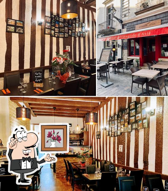 L'intérieur de Restaurant Comptoir d'Asie Tours