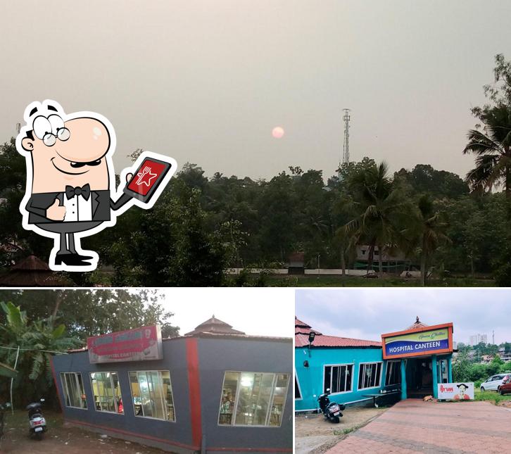 Enjoy the view at the outside area of Green Chillies - Hospital Canteen