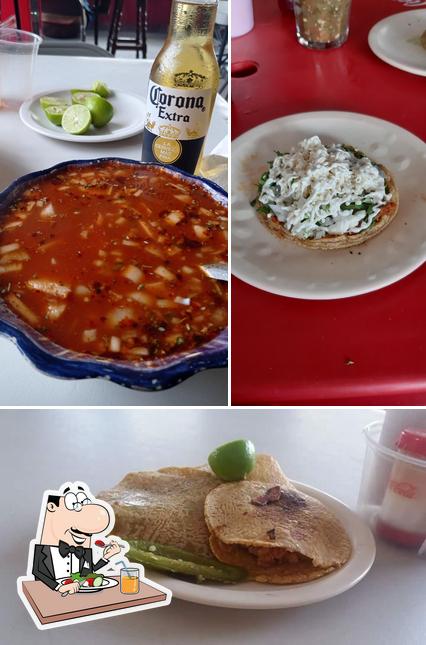 Еда в "La Huerta"