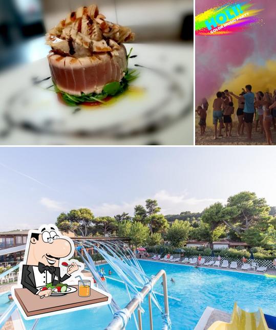Tra le varie cose da Camping Sun Beach si possono trovare la cibo e esterno