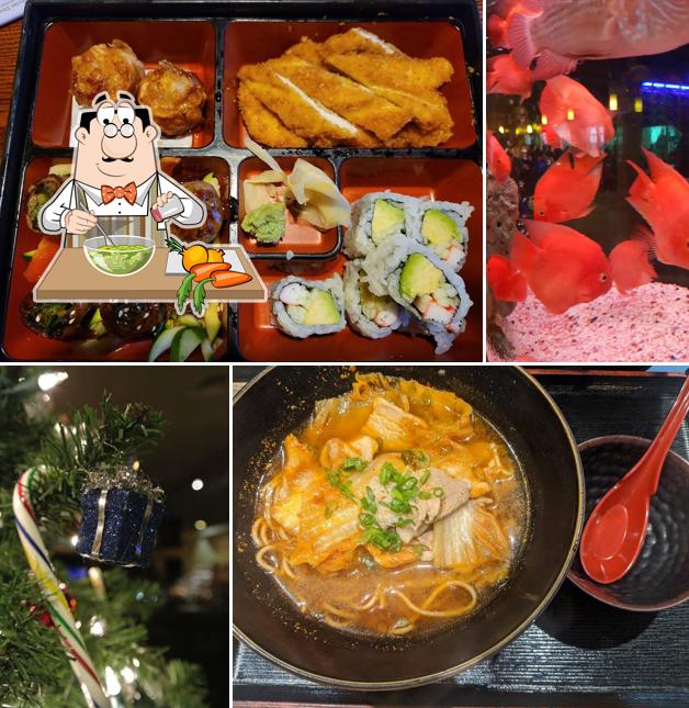 Салат из морских водорослей в "Ichiban Japanese Steakhouse & Sushi Bar"