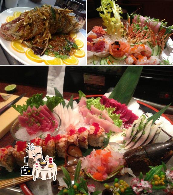 Meals at Kiku Sushi & Hibachi