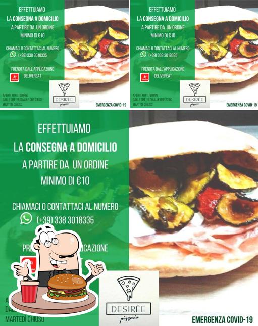 Les hamburgers de Desireè will conviendront une grande variété de goûts