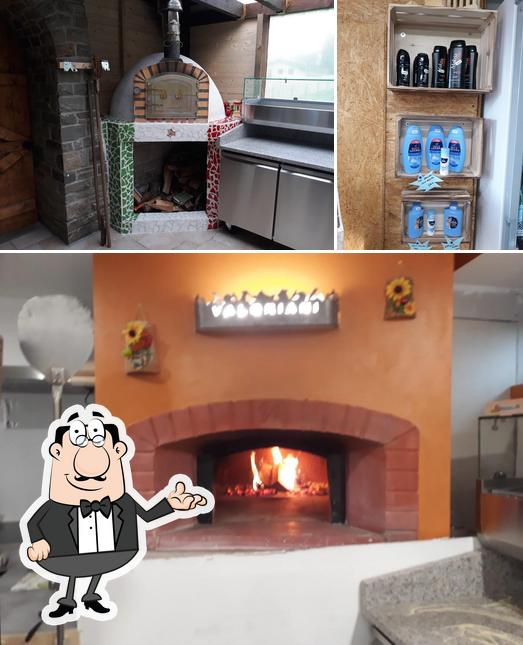 L'intérieur de Pizza Chez Jo et épicerie fine