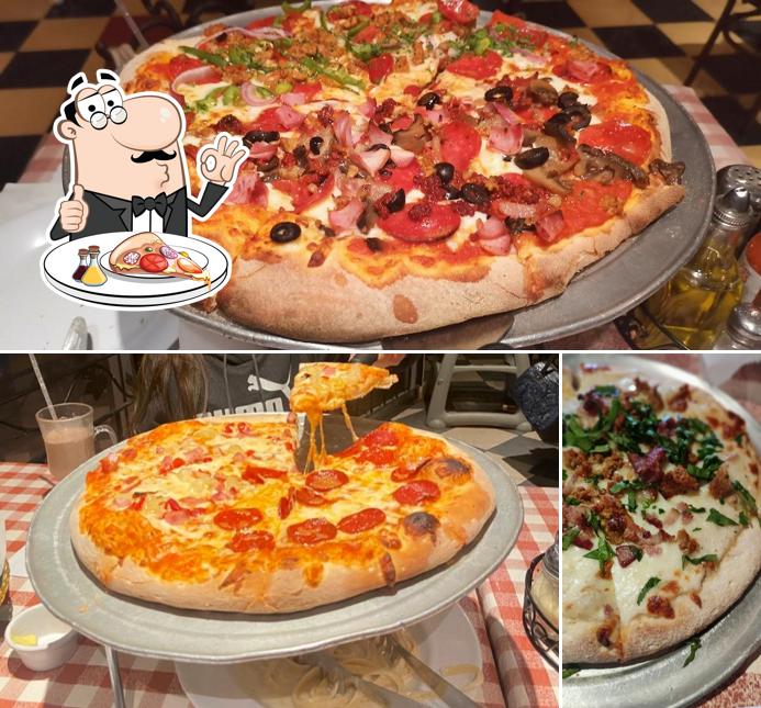 Get pizza at Giuseppi's