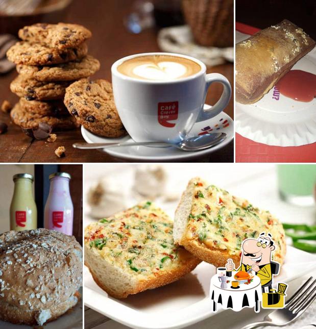 Food at Cafe Coffee Day