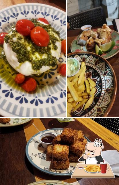 Batata frita em Cazalis Bar