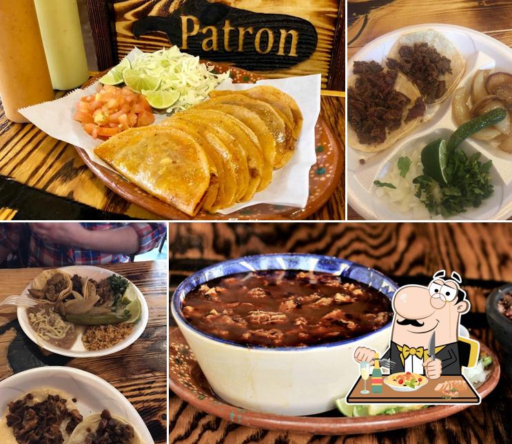 Еда в "El Patron Tacos y Tortas al 100"