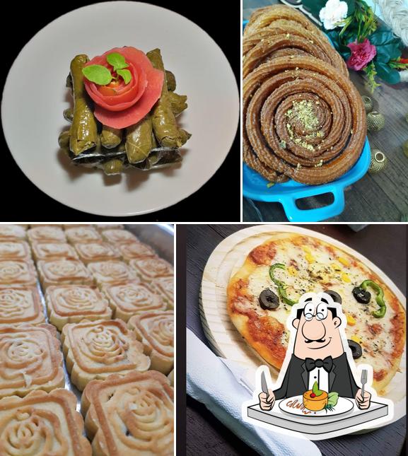 Comida em Azeitona comida árabe