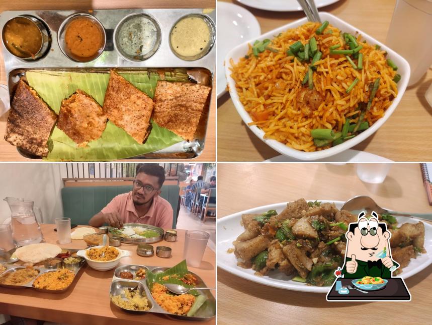 Meals at Idli Vada Sambar (OMR)