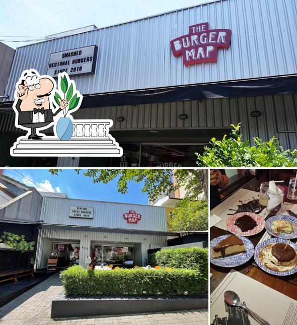 Veja imagens do exterior do The Burger Map