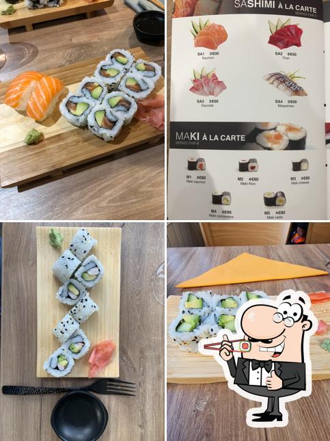 Choisissez de nombreuses options de sushi