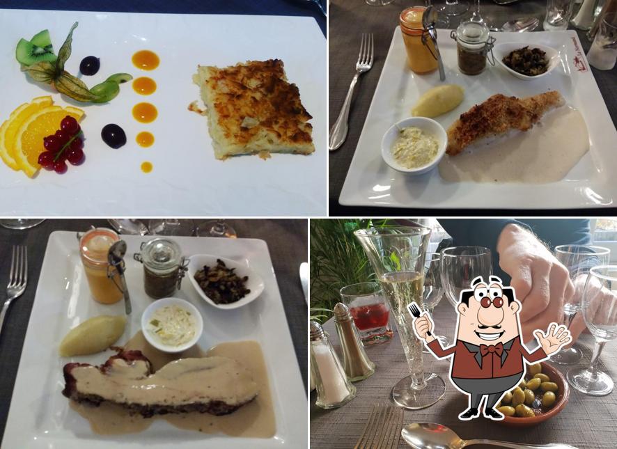 Nourriture à Restaurant Le Normand