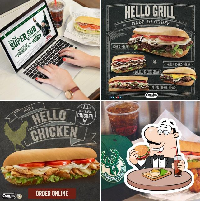 Cousins Subs in Restaurant menu and reviews