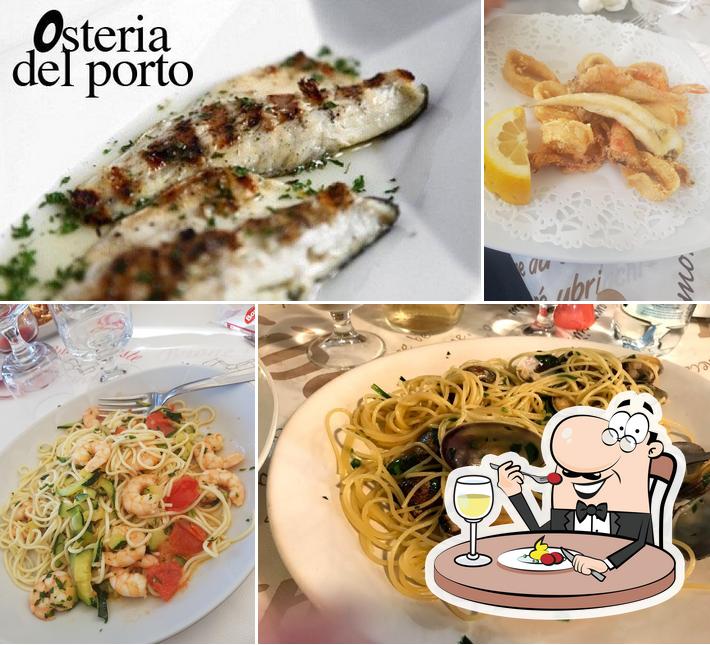 Food at Osteria del Porto