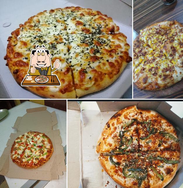 Pick pizza at Pizza Corner