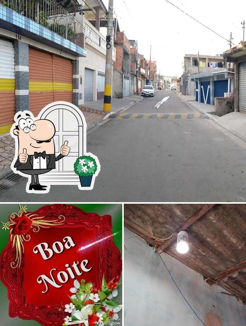 Entre diversos coisas, exterior e bolo podem ser encontrados no Bar do Zé Branco