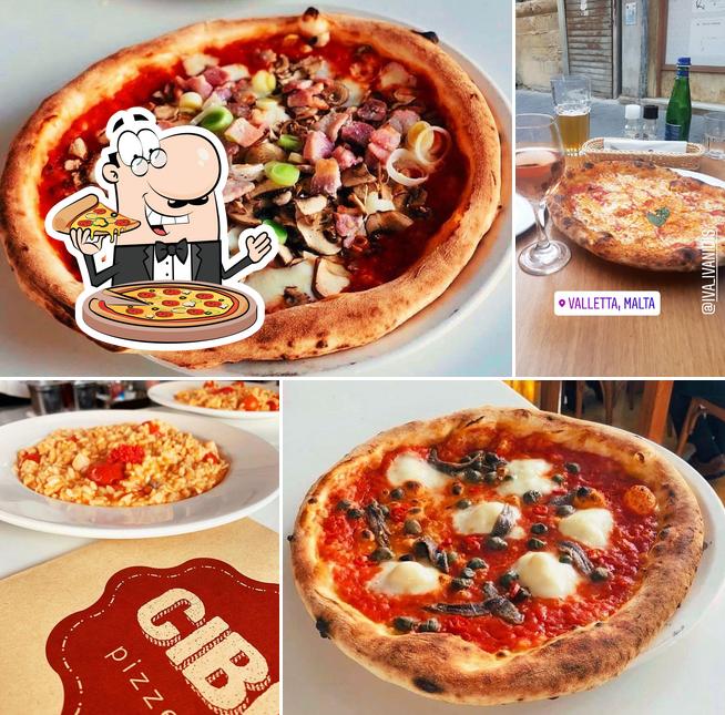 Order pizza at CIBO Pizzeria