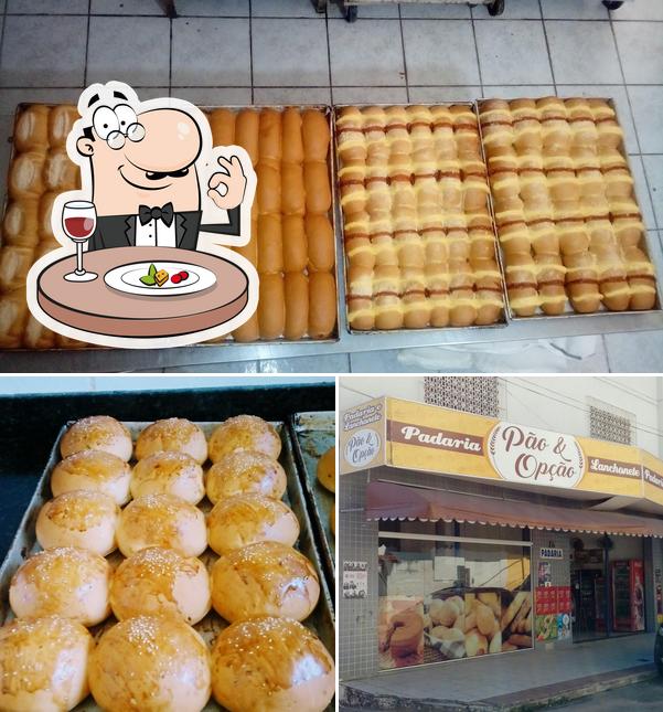 Comida em Padaria Pão&opção