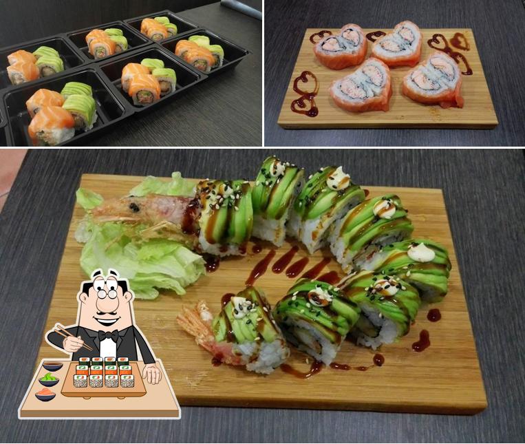 Il sushi è un prodotto culinario famoso tipico del Giappone