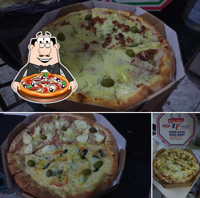 Consiga pizza no Bella Pizza Pizzaria